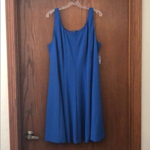 Dress Barn, blue dress, New With Tags